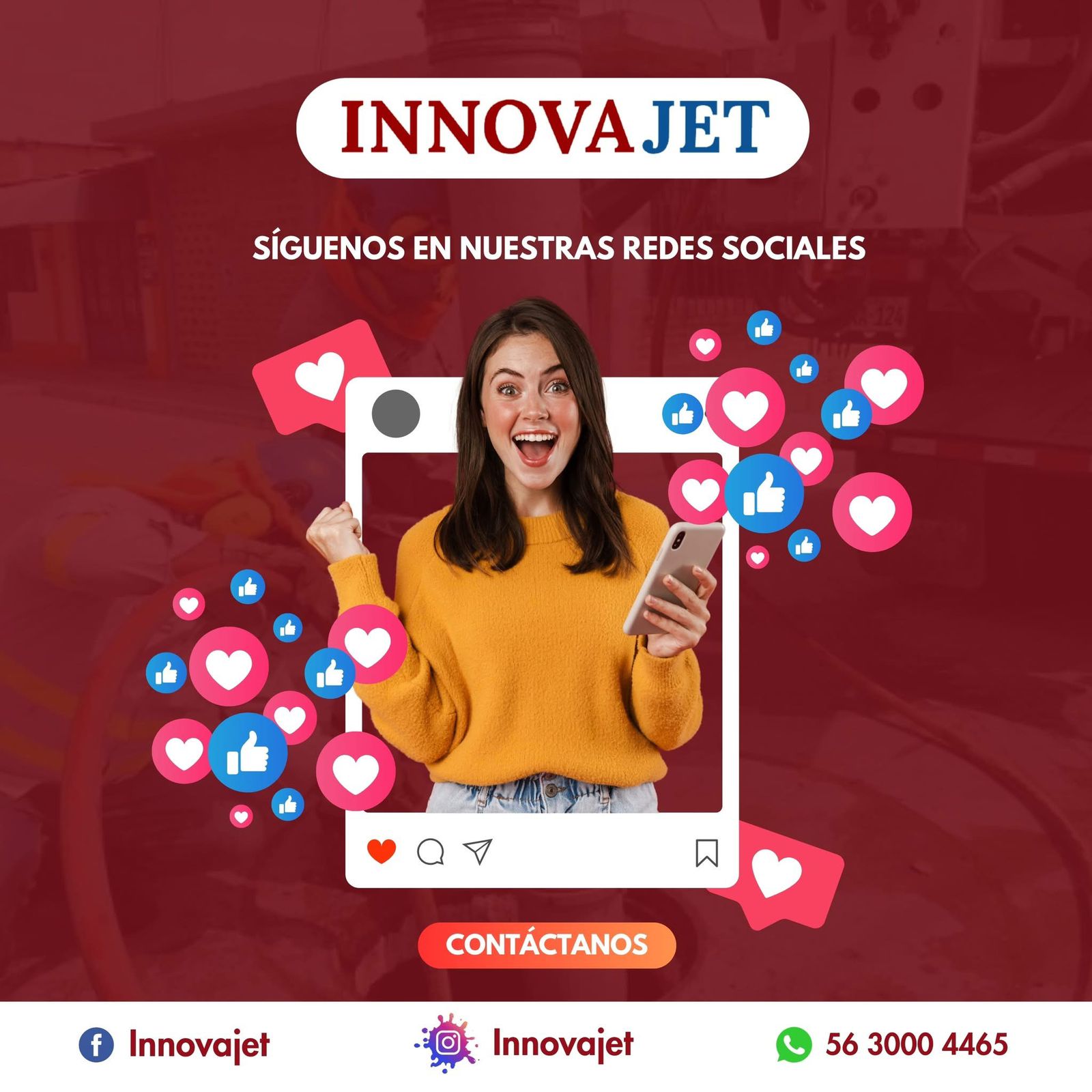 Siguenos en nuestras redes sociales